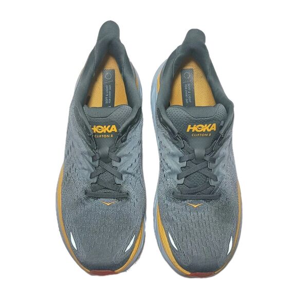 Hoka One One Clifton 8 Running Shoes Mens 10D Goblin Blue S1119393 GBMS Sz 10 D main image 11